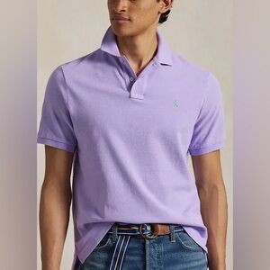 Polo by Ralph Lauren Men's Lavender Polo Shirt